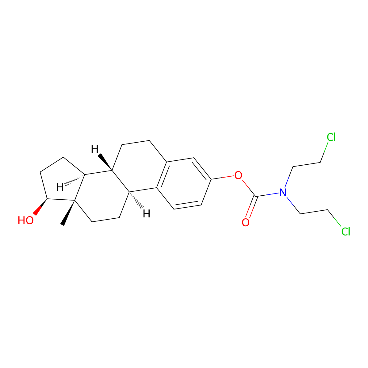 Estramustine molecular structure, CAS 2998-57-4
