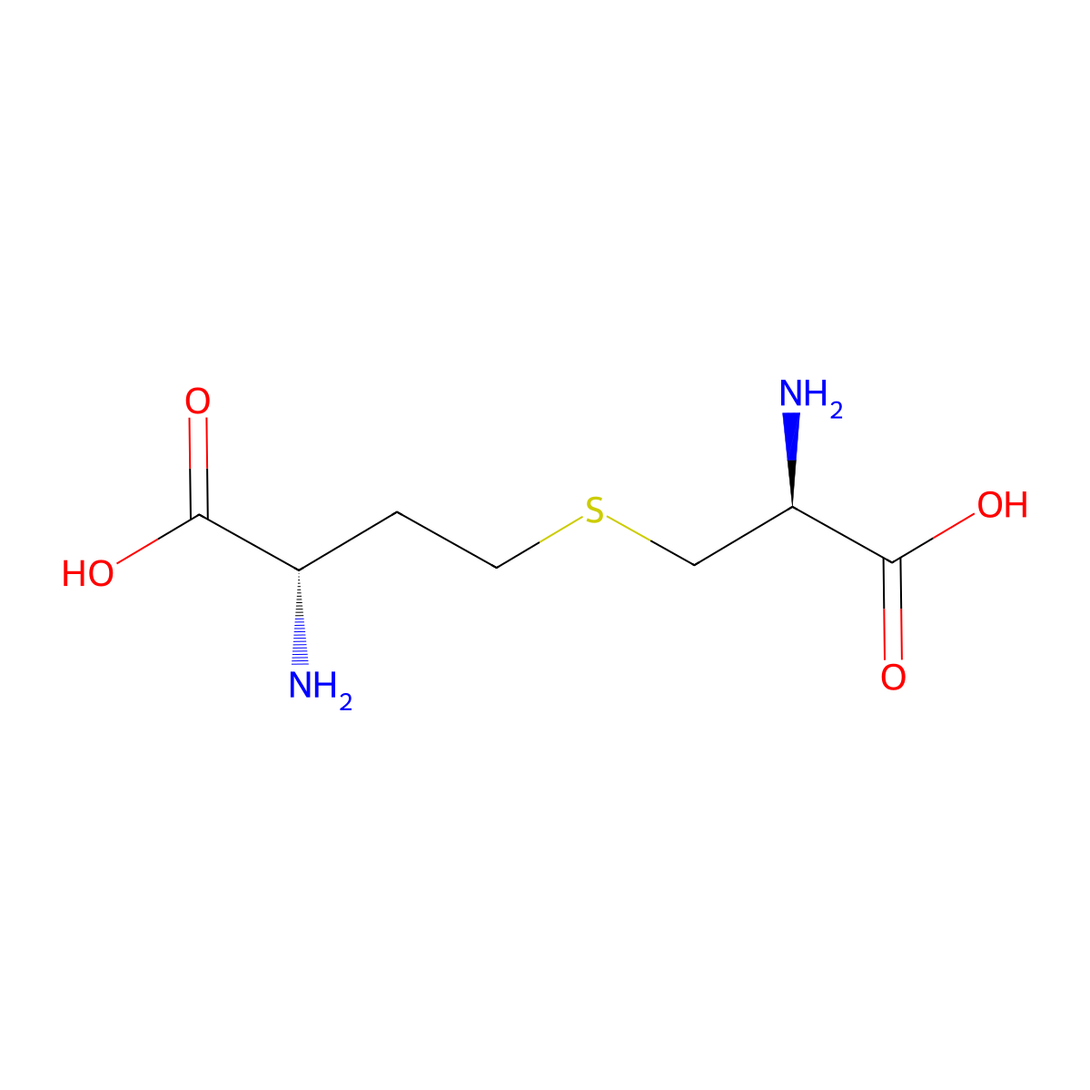 D-allocystathionine molecular structure, CAS 2998-83-6