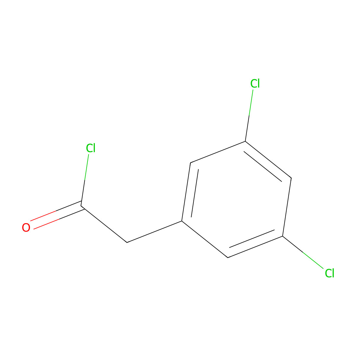 2-(3,5-Dichlorophenyl)acetyl chloride molecular structure, CAS 299956-57-3