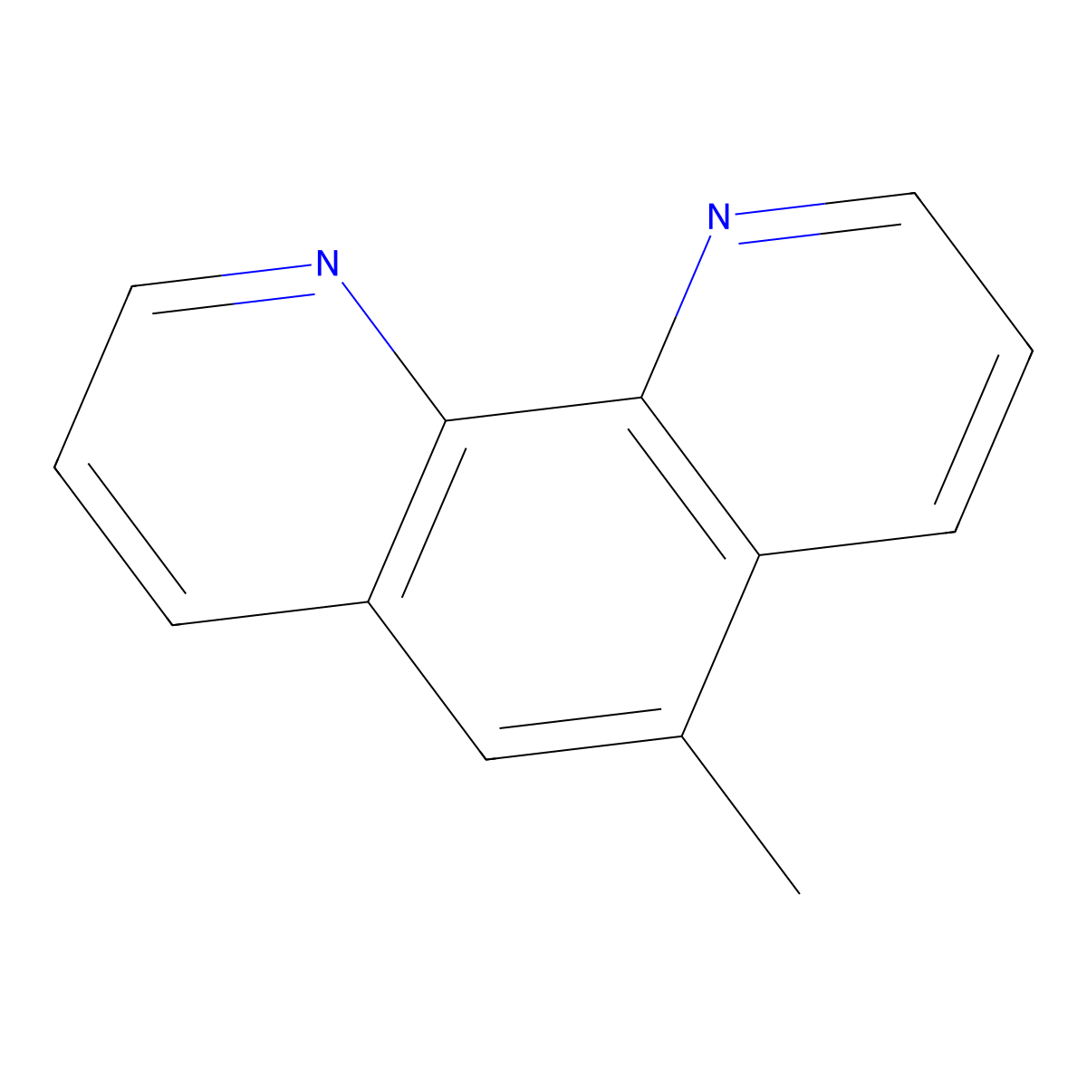 5-Methyl-1,10-phenanthroline molecular structure, CAS 3002-78-6