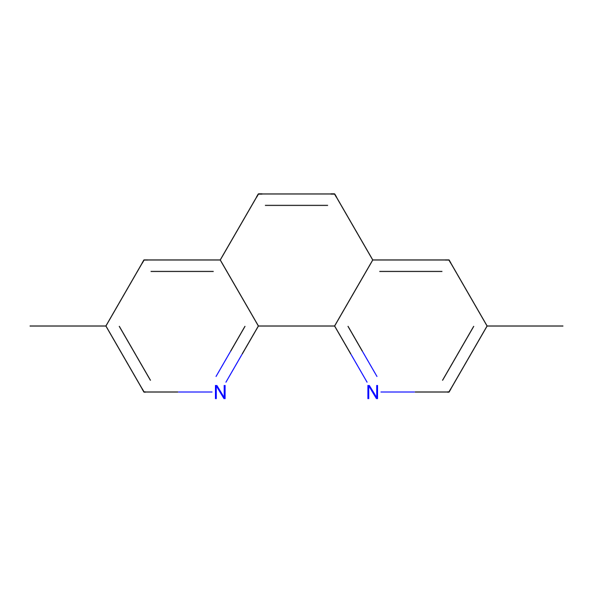 3,8-Dimethyl-1,10-phenanthroline molecular structure, CAS 3002-80-0