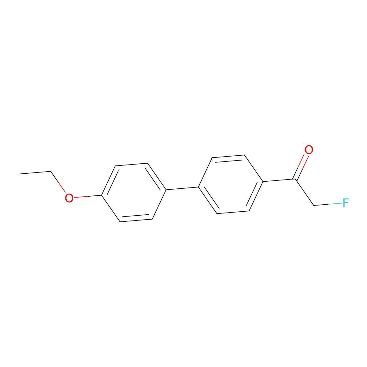 1-(4'-Ethoxy-[1,1'-biphenyl]-4-yl)-2-fluoroethanone molecular structure, CAS 3002423-34-6