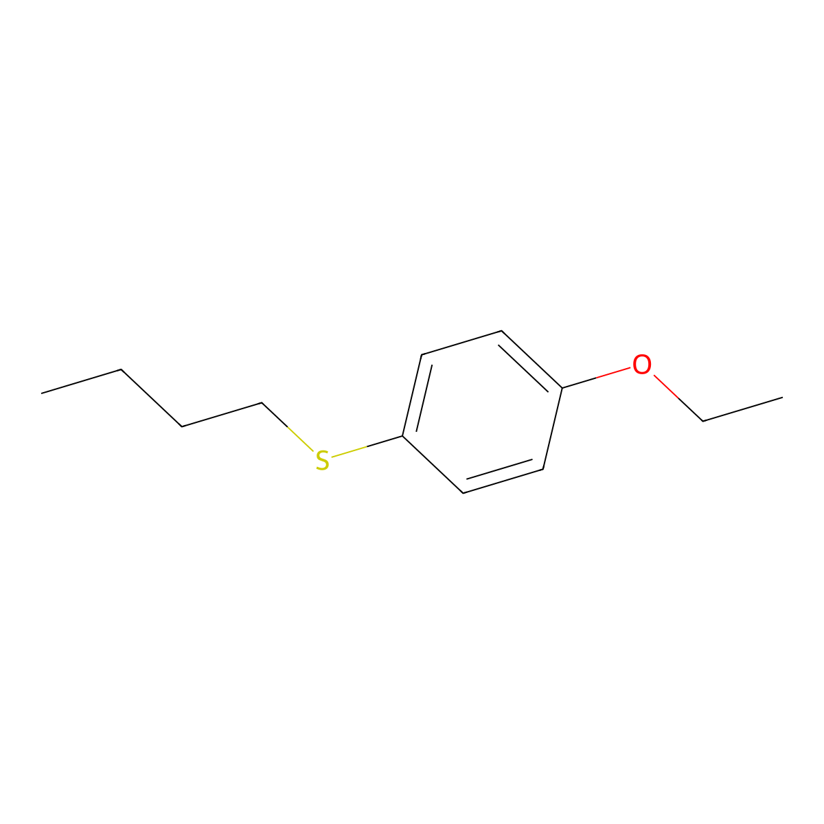 Butyl(4-ethoxyphenyl)sulfane molecular structure, CAS 3002440-52-7