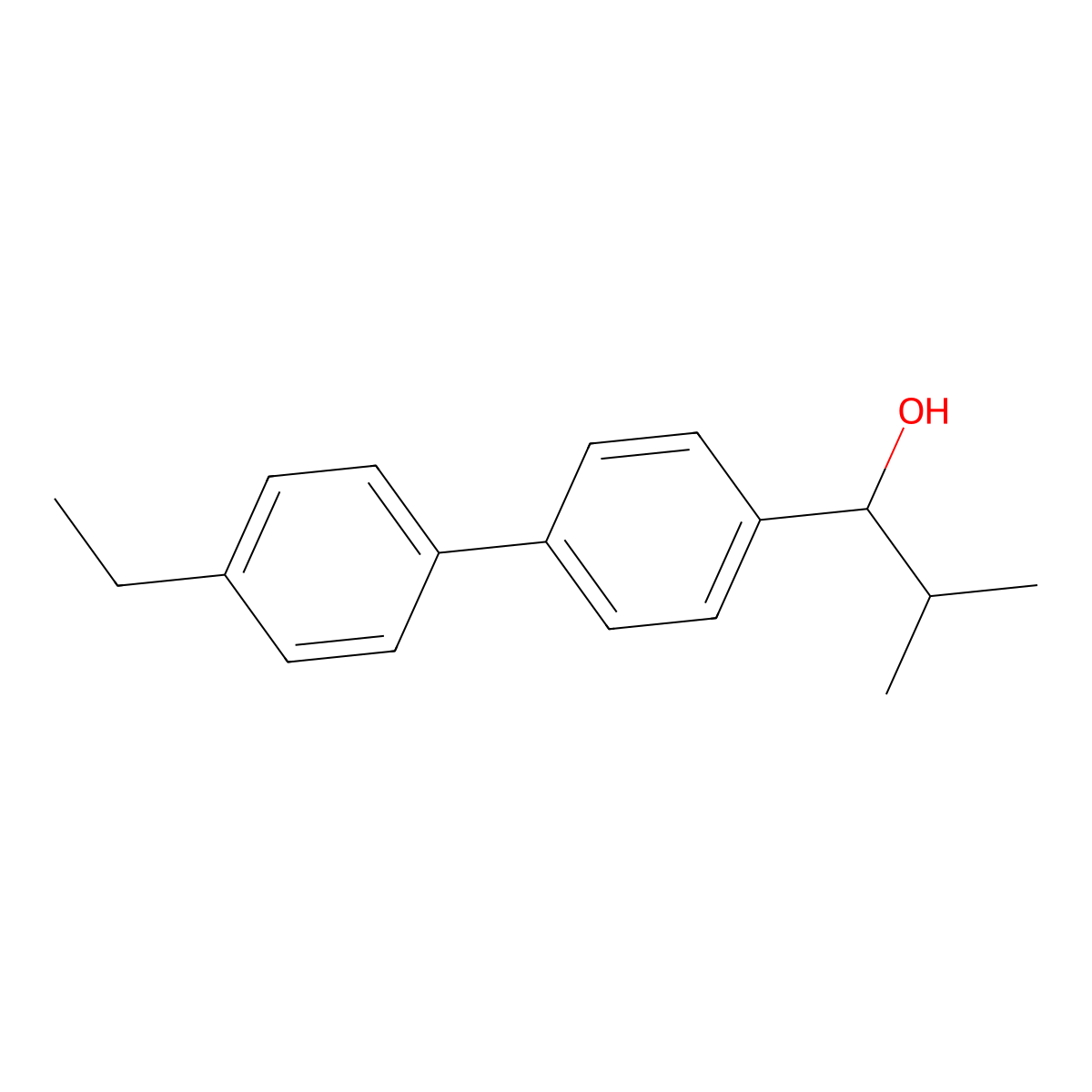 1-(4'-Ethyl-[1,1'-biphenyl]-4-yl)-2-methylpropan-1-ol molecular structure, CAS 3002441-08-6