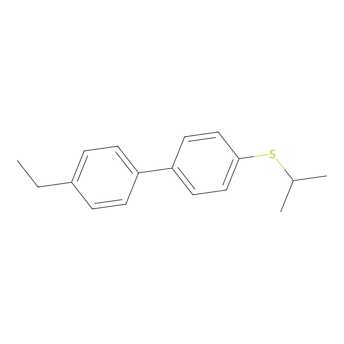 (4'-Ethyl-[1,1'-biphenyl]-4-yl)(isopropyl)sulfane molecular structure, CAS 3002441-96-2