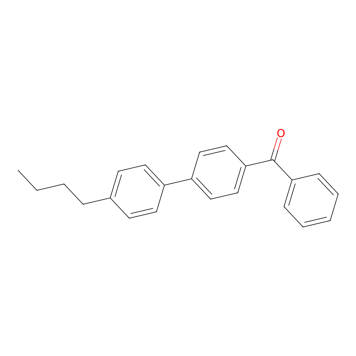 (4'-Butyl-[1,1'-biphenyl]-4-yl)(phenyl)methanone molecular structure, CAS 3002449-55-7