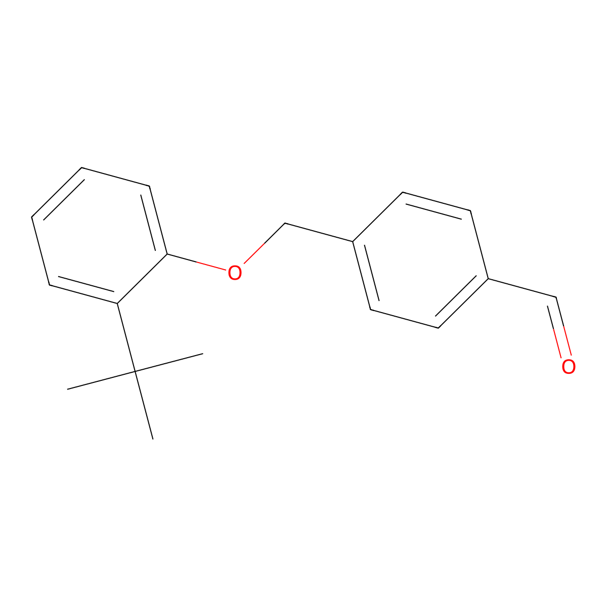 4-((2-(Tert-butyl)phenoxy)methyl)benzaldehyde molecular structure, CAS 3002451-60-4