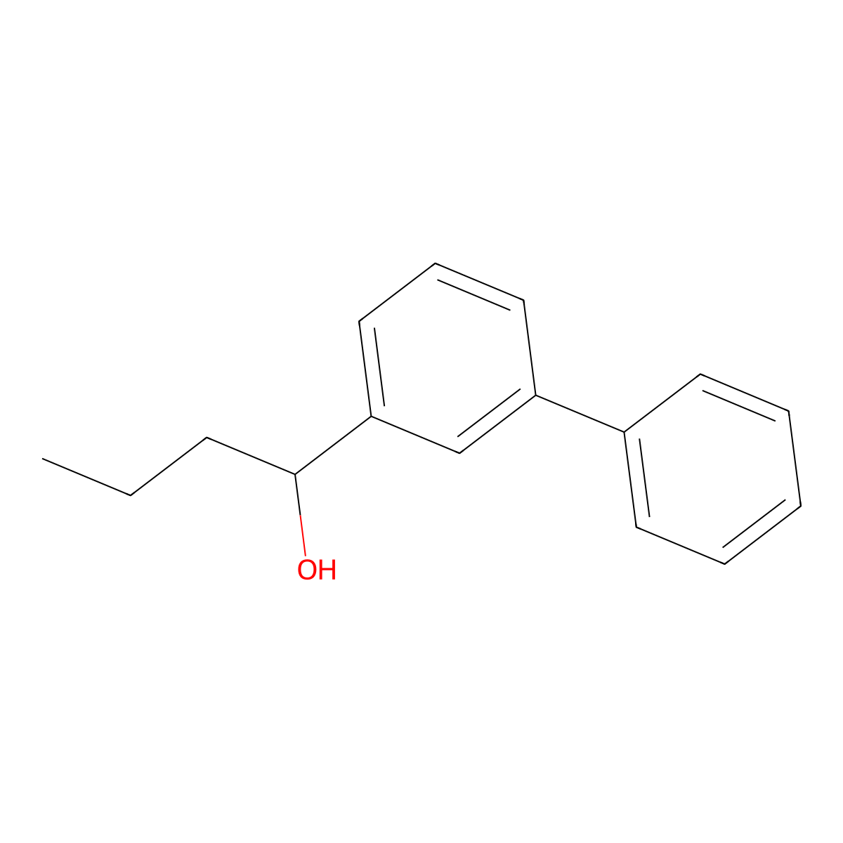 1-([1,1'-Biphenyl]-3-yl)butan-1-ol molecular structure, CAS 3002459-48-2
