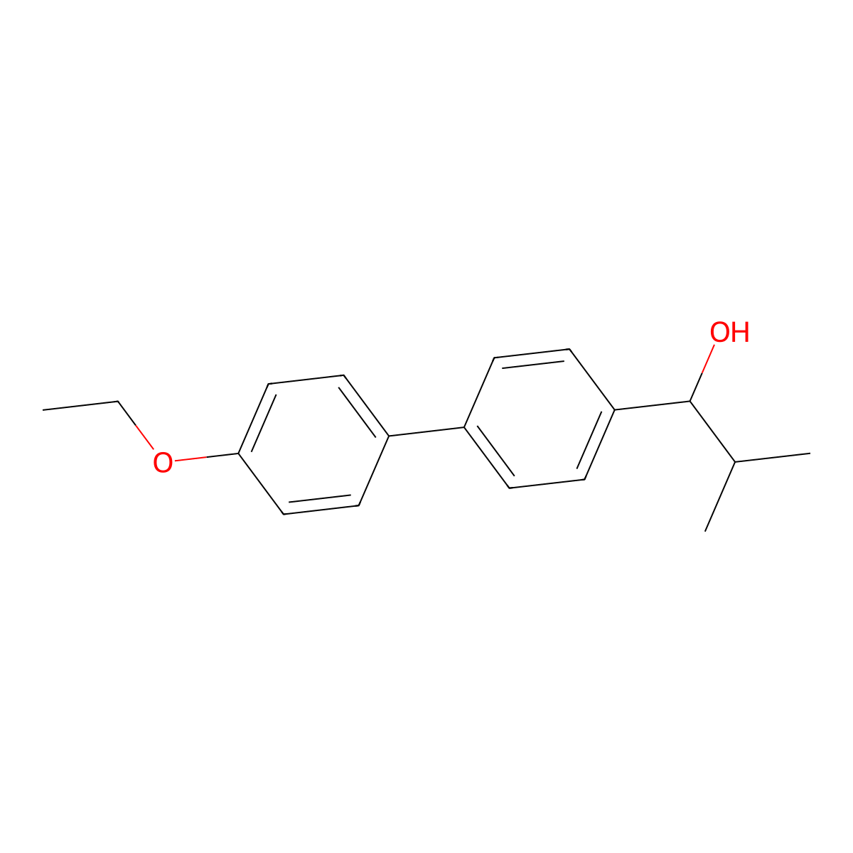 1-(4'-Ethoxy-[1,1'-biphenyl]-4-yl)-2-methylpropan-1-ol molecular structure, CAS 3002461-67-5