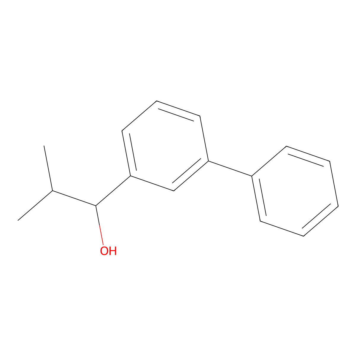 1-([1,1'-Biphenyl]-3-yl)-2-methylpropan-1-ol molecular structure, CAS 3002467-10-6