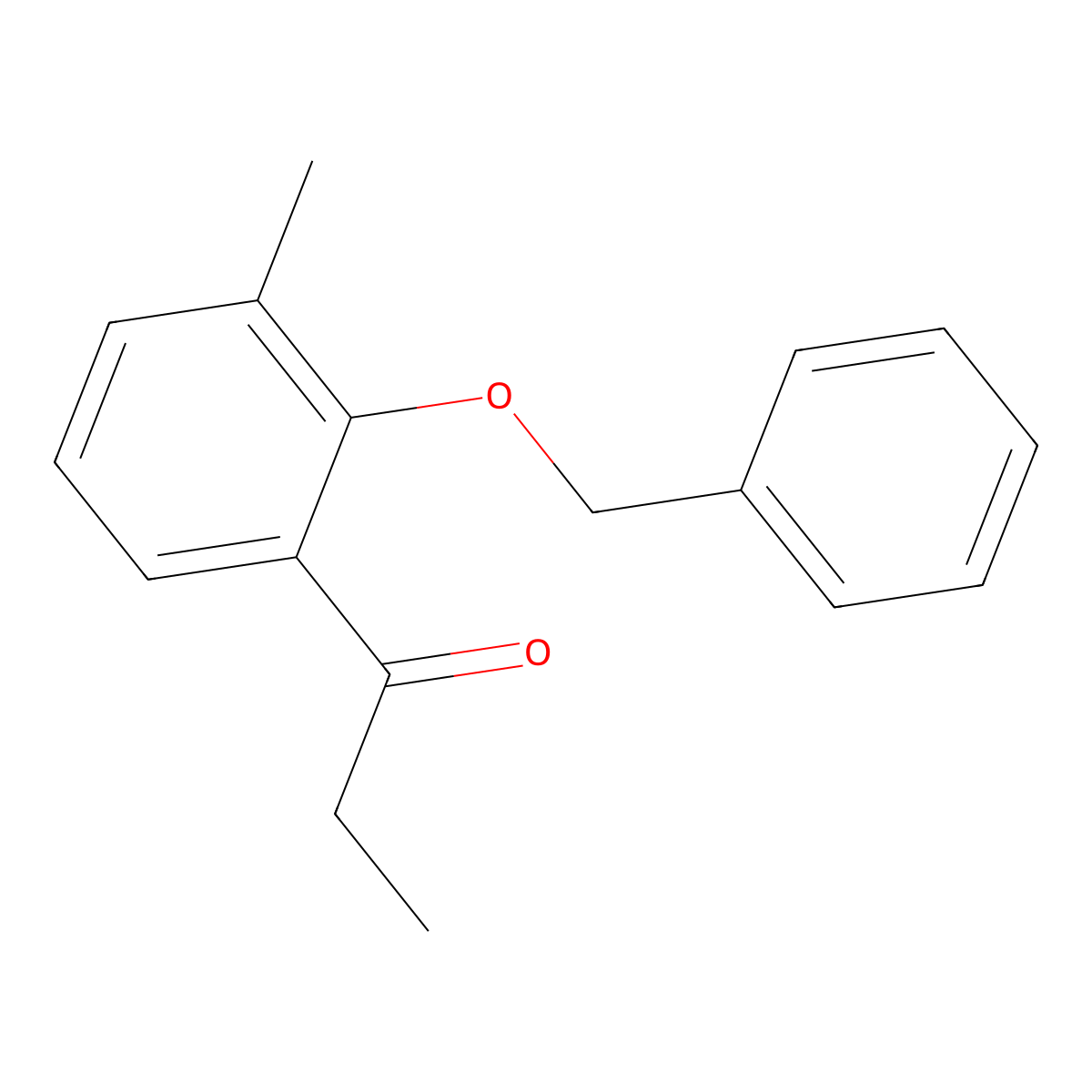 1-(2-(BenZyloxy)-3-methylphenyl)propan-1-one molecular structure, CAS 3002479-37-7