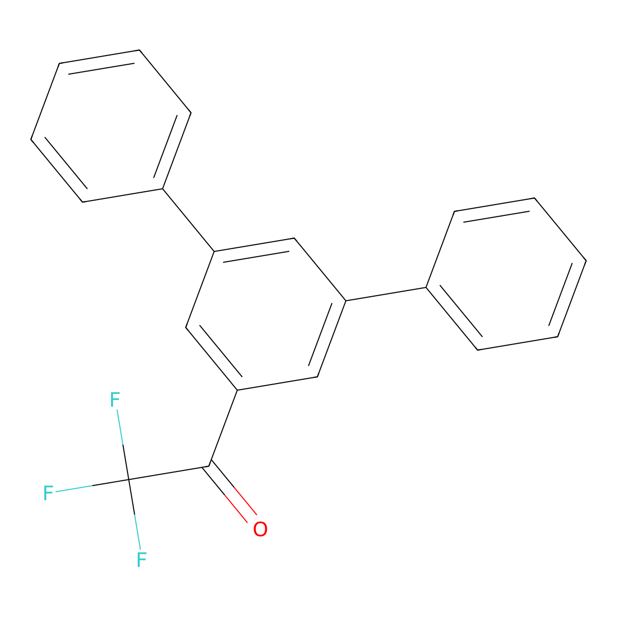 1-([1,1':3',1''-Terphenyl]-5'-yl)-2,2,2-trifluoroethanone molecular structure, CAS 3002479-39-9
