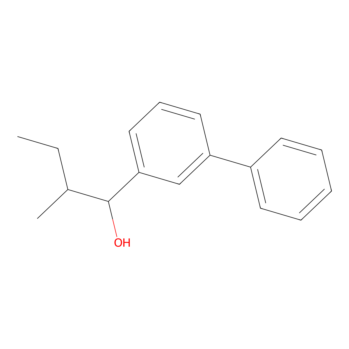 1-([1,1'-Biphenyl]-3-yl)-2-methylbutan-1-ol molecular structure, CAS 3002480-78-3