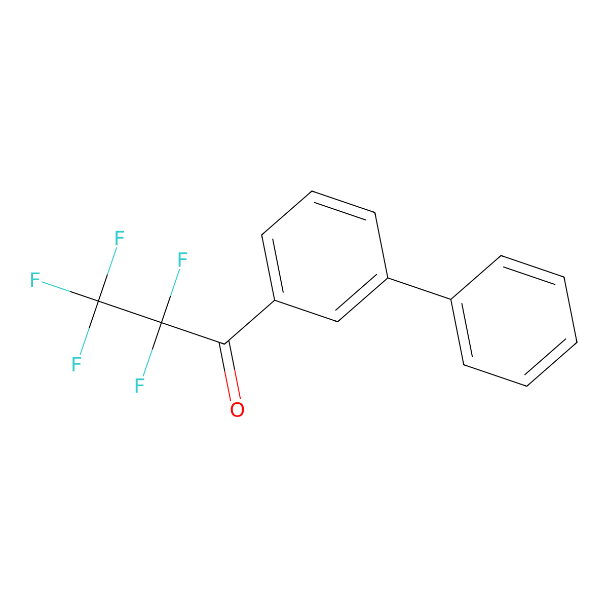 1-([1,1'-Biphenyl]-3-yl)-2,2,3,3,3-pentafluoropropan-1-one molecular structure, CAS 3002483-02-2