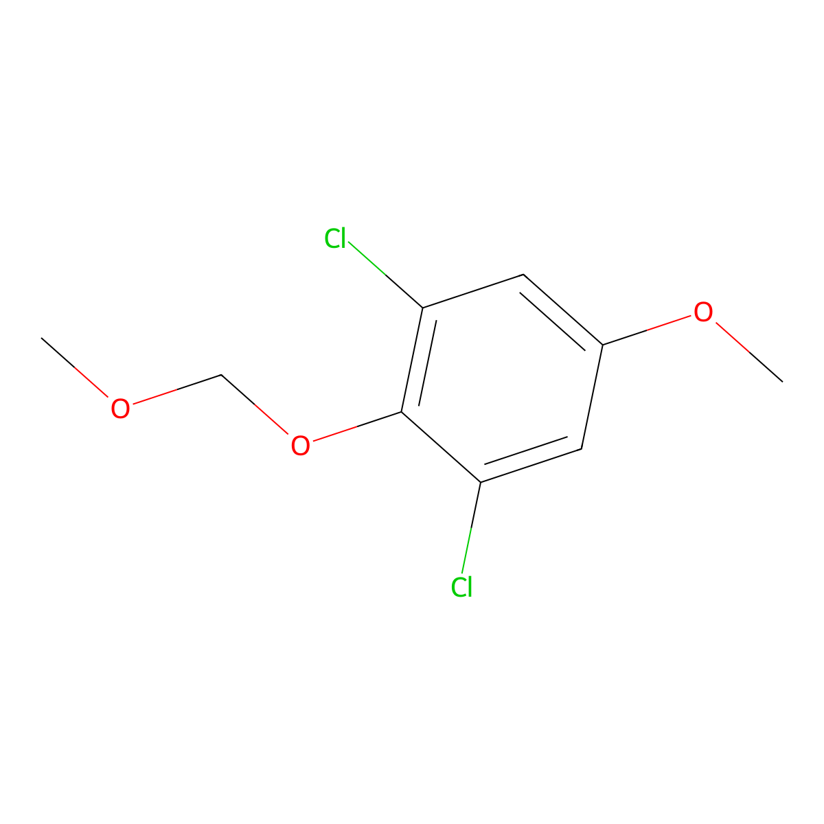 1,3-Dichloro-5-methoxy-2-(methoxymethoxy)benzene molecular structure, CAS 3002490-19-6