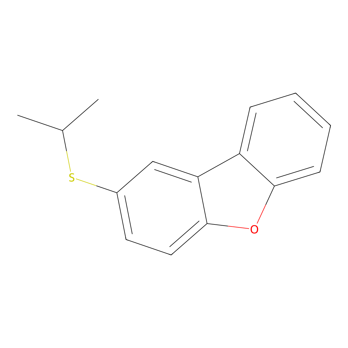 2-(Isopropylthio)dibenZo[b,d]furan molecular structure, CAS 3002501-38-1