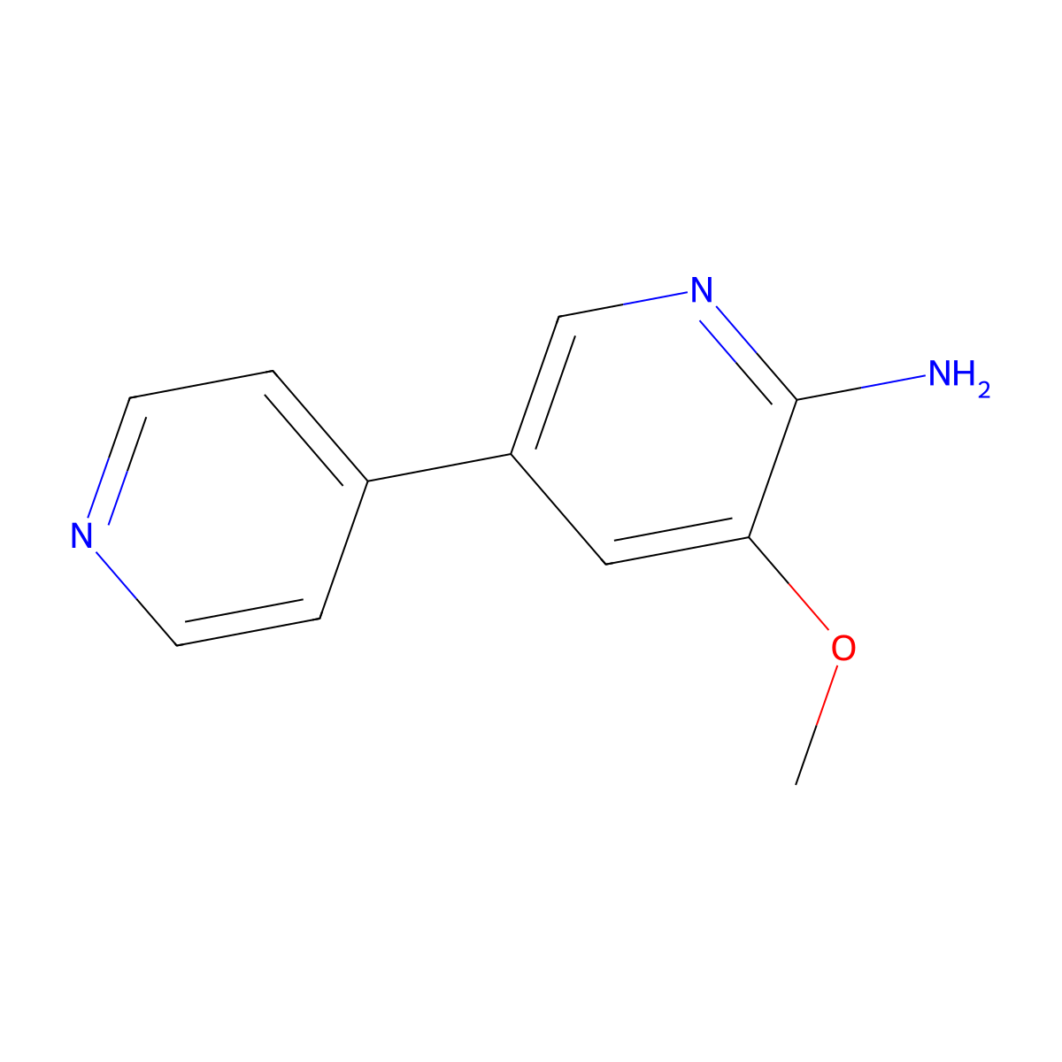 5-Methoxy-[3,4'-bipyridin]-6-amine molecular structure, CAS 3002526-47-5