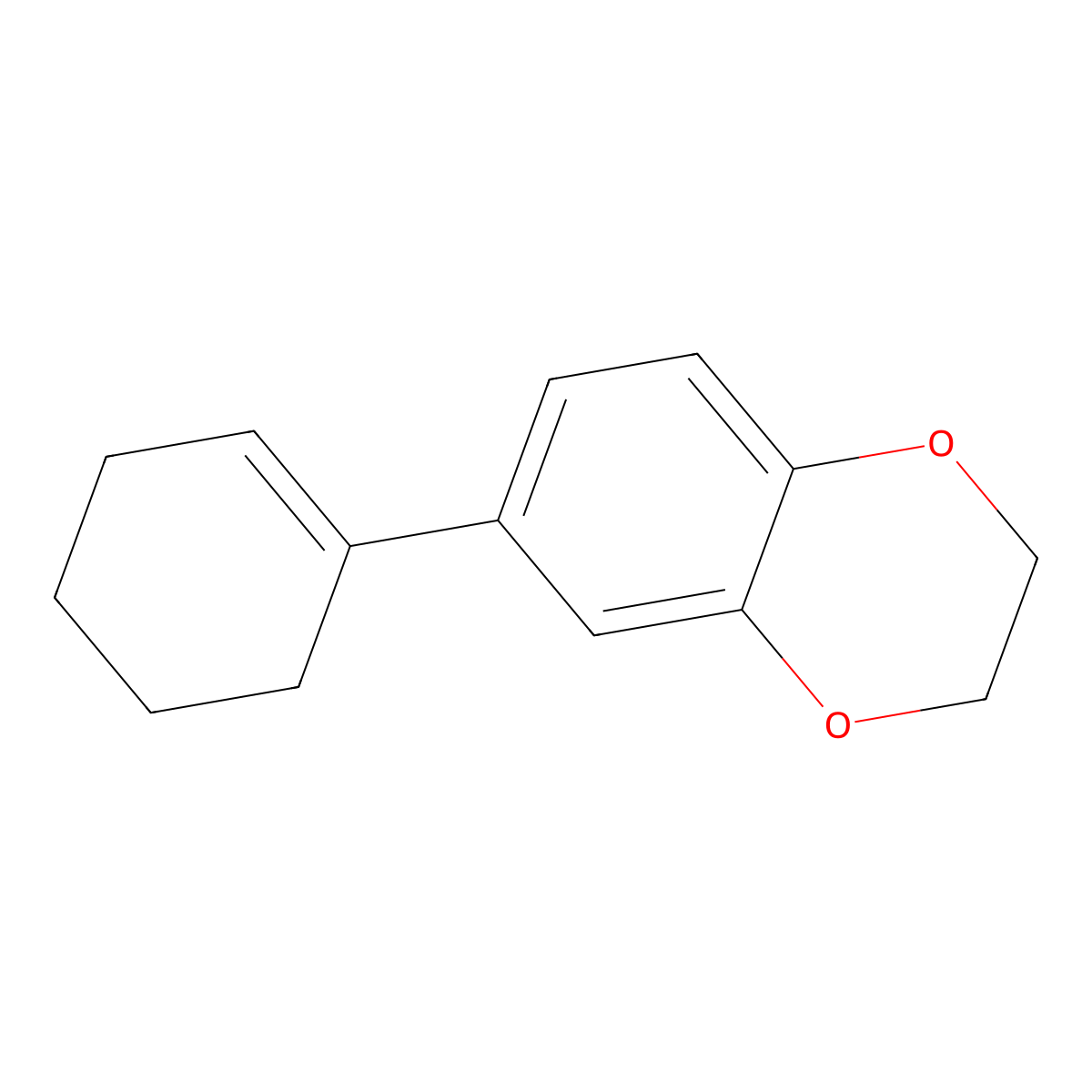 6-(Cyclohex-1-en-1-yl)-2,3-dihydrobenZo[b][1,4]dioxine molecular structure, CAS 3002532-27-3