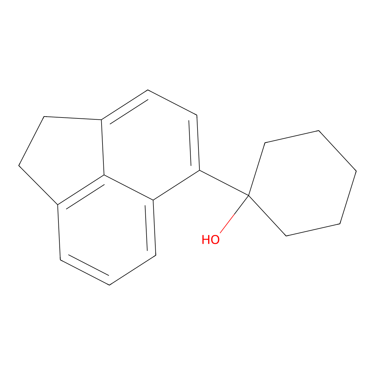 1-(1,2-Dihydroacenaphthylen-5-yl)cyclohexanol molecular structure, CAS 3002537-61-0