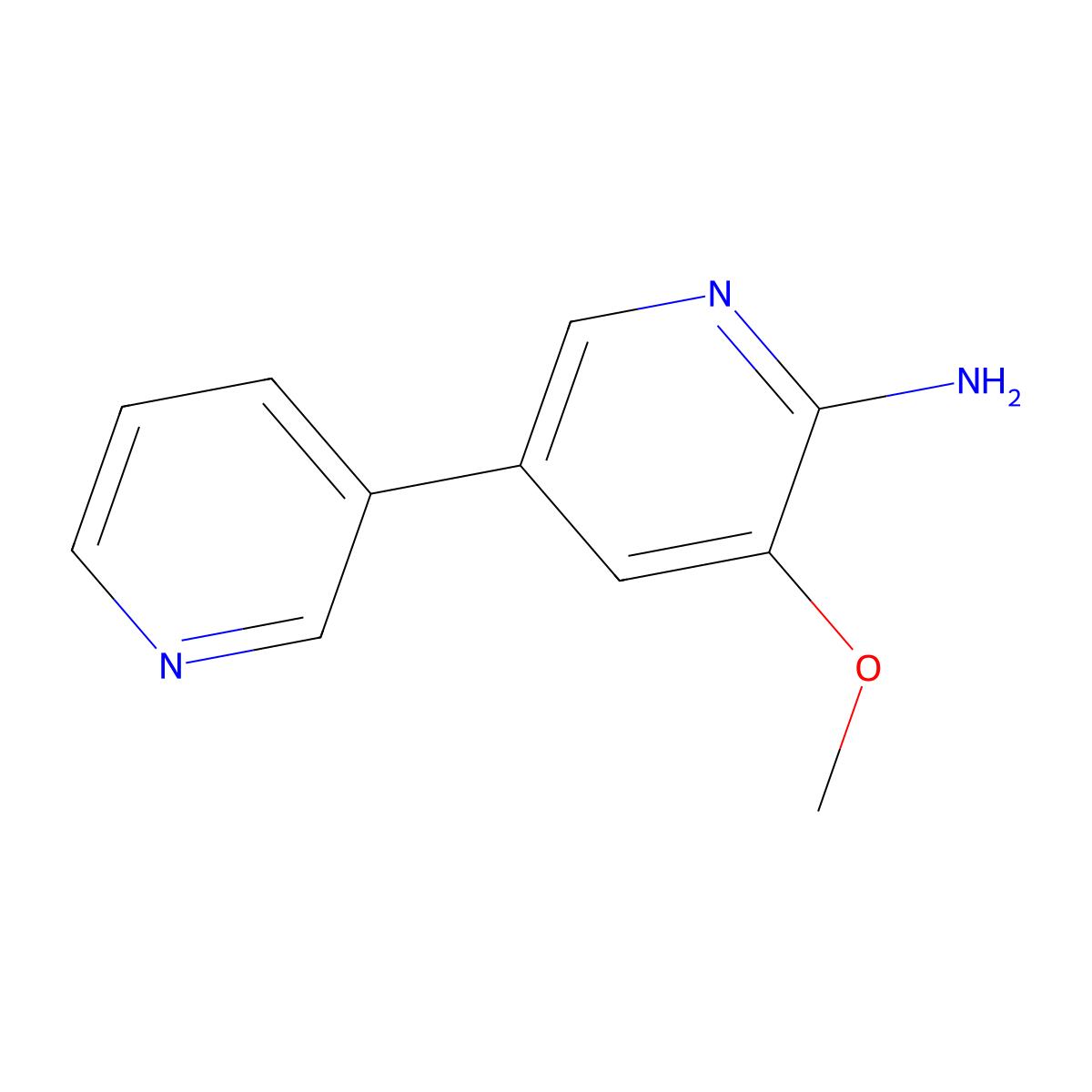 5-Methoxy-[3,3'-bipyridin]-6-amine molecular structure, CAS 3002553-16-1