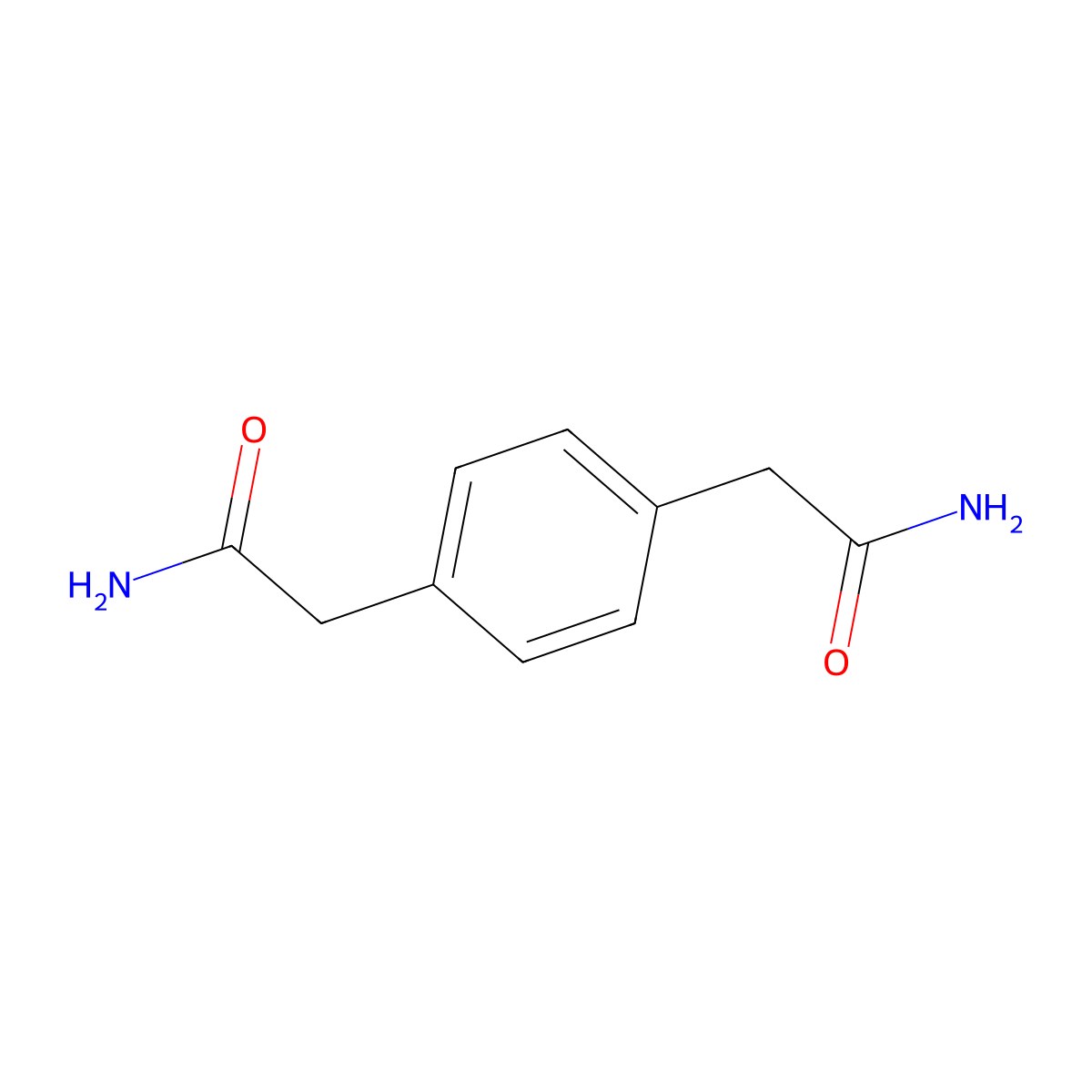 2,2'-(1,4-Phenylene)diacetamide molecular structure, CAS 30038-76-7