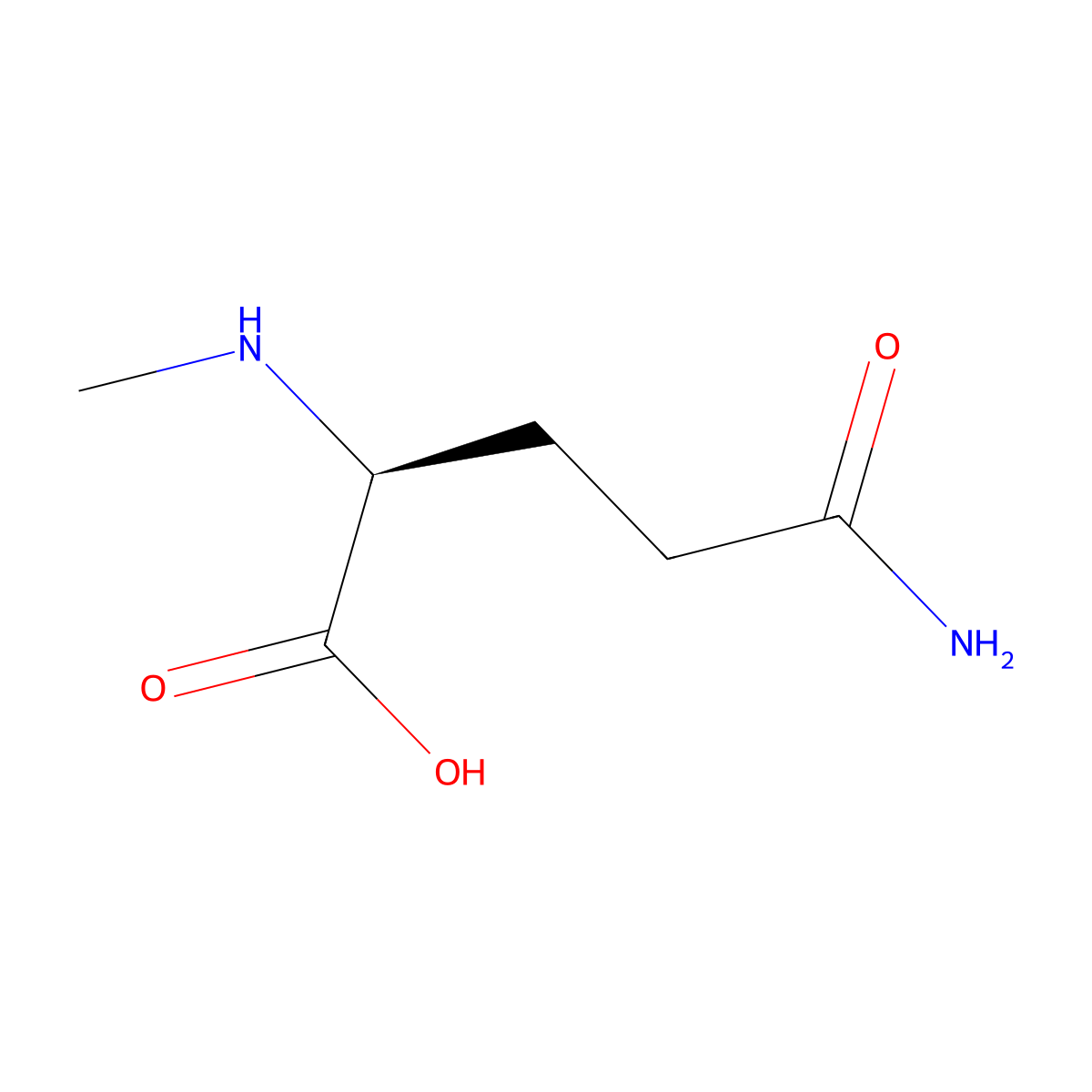 Gamma-Glutamylmethylamide molecular structure, CAS 300560-56-9