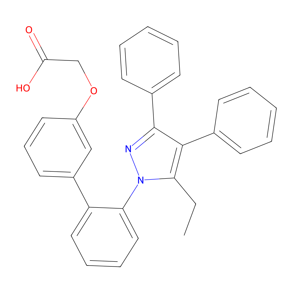 Bms-309403 molecular structure, CAS 300657-03-8