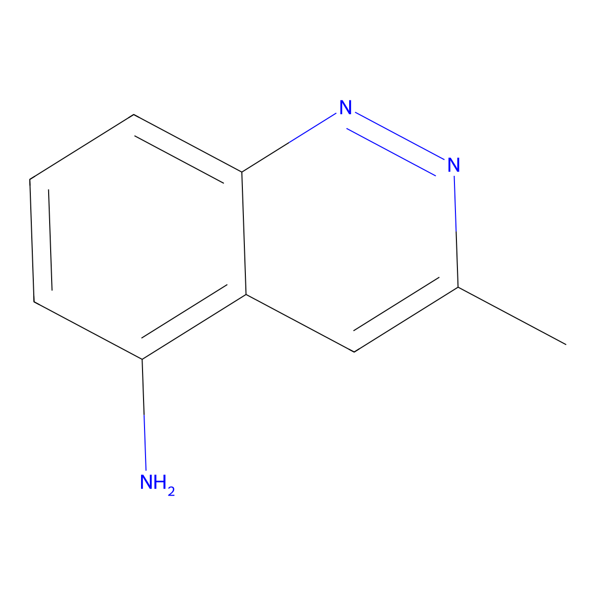 3-Methylcinnolin-5-amine molecular structure, CAS 300690-74-8