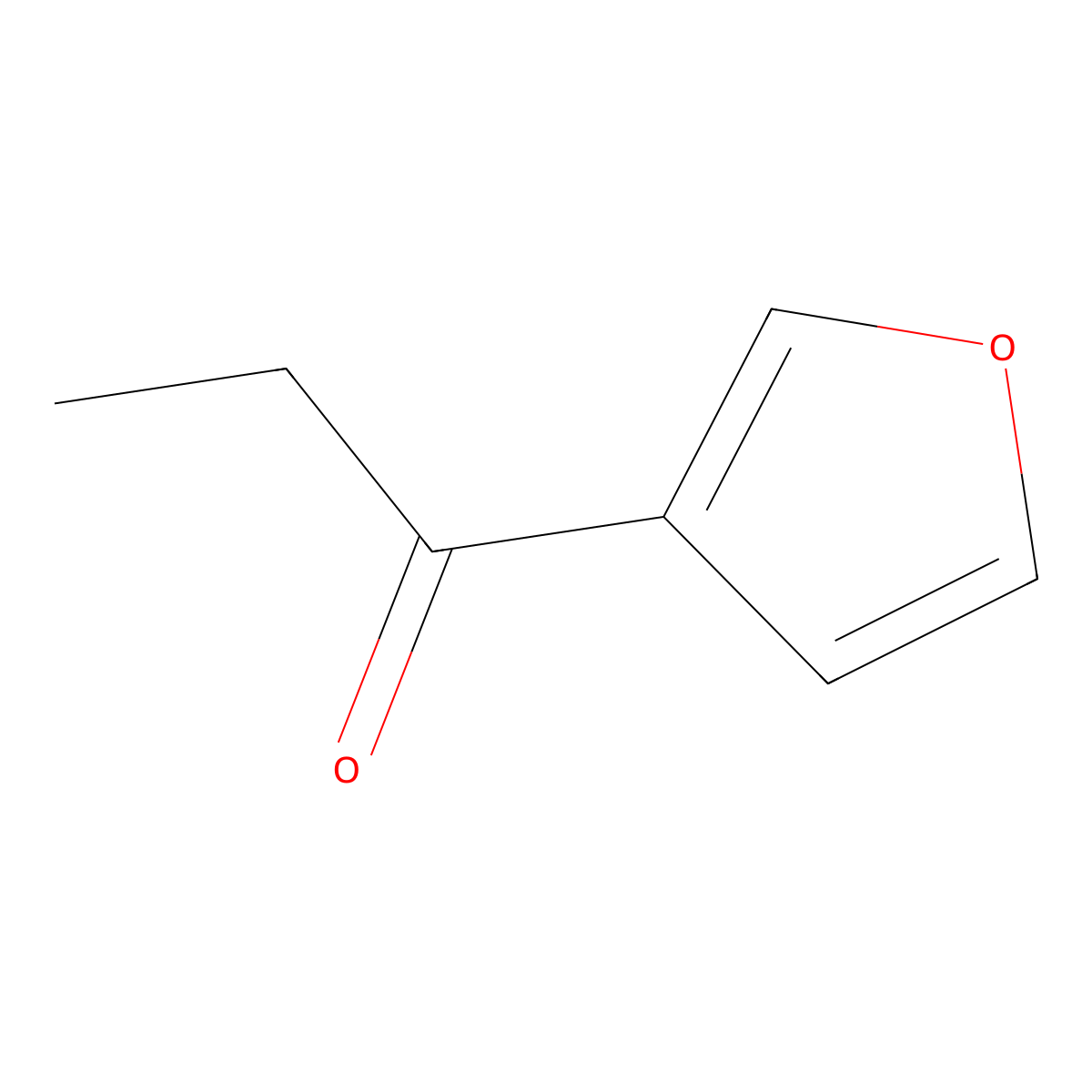 1-(Furan-3-yl)propan-1-one molecular structure, CAS 30078-67-2