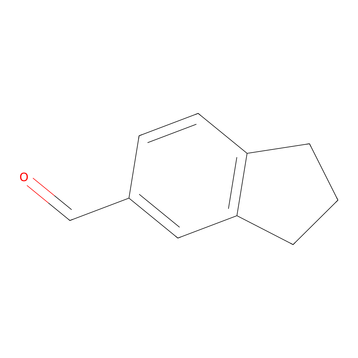5-Indanecarboxaldehyde molecular structure, CAS 30084-91-4