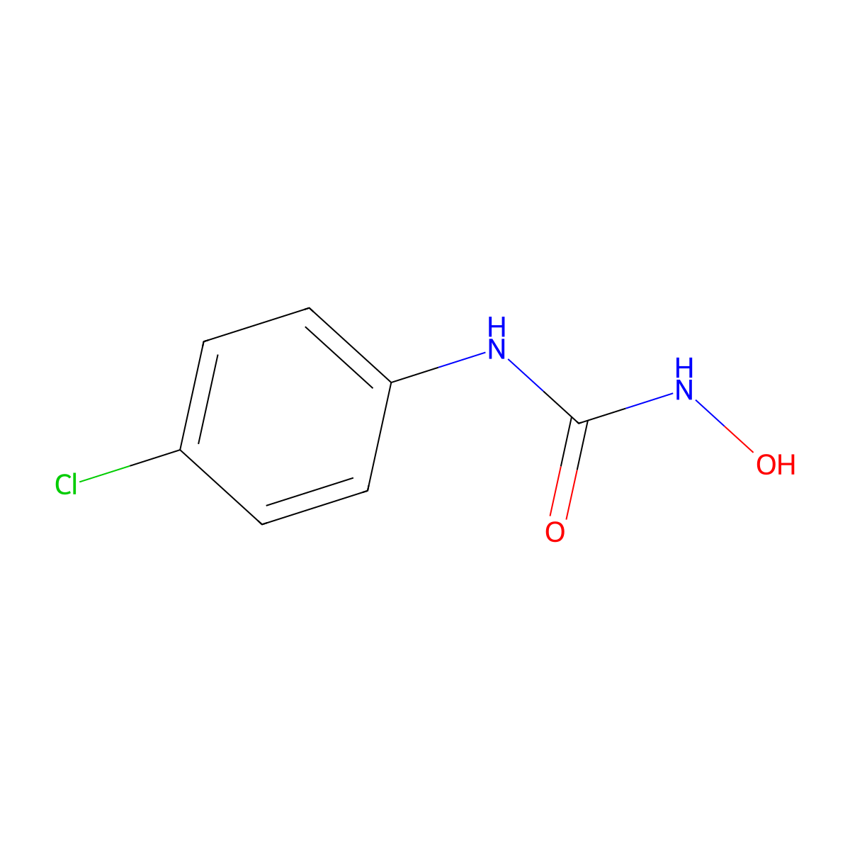 1-(4-Chlorophenyl)-3-hydroxyurea molecular structure, CAS 30085-34-8