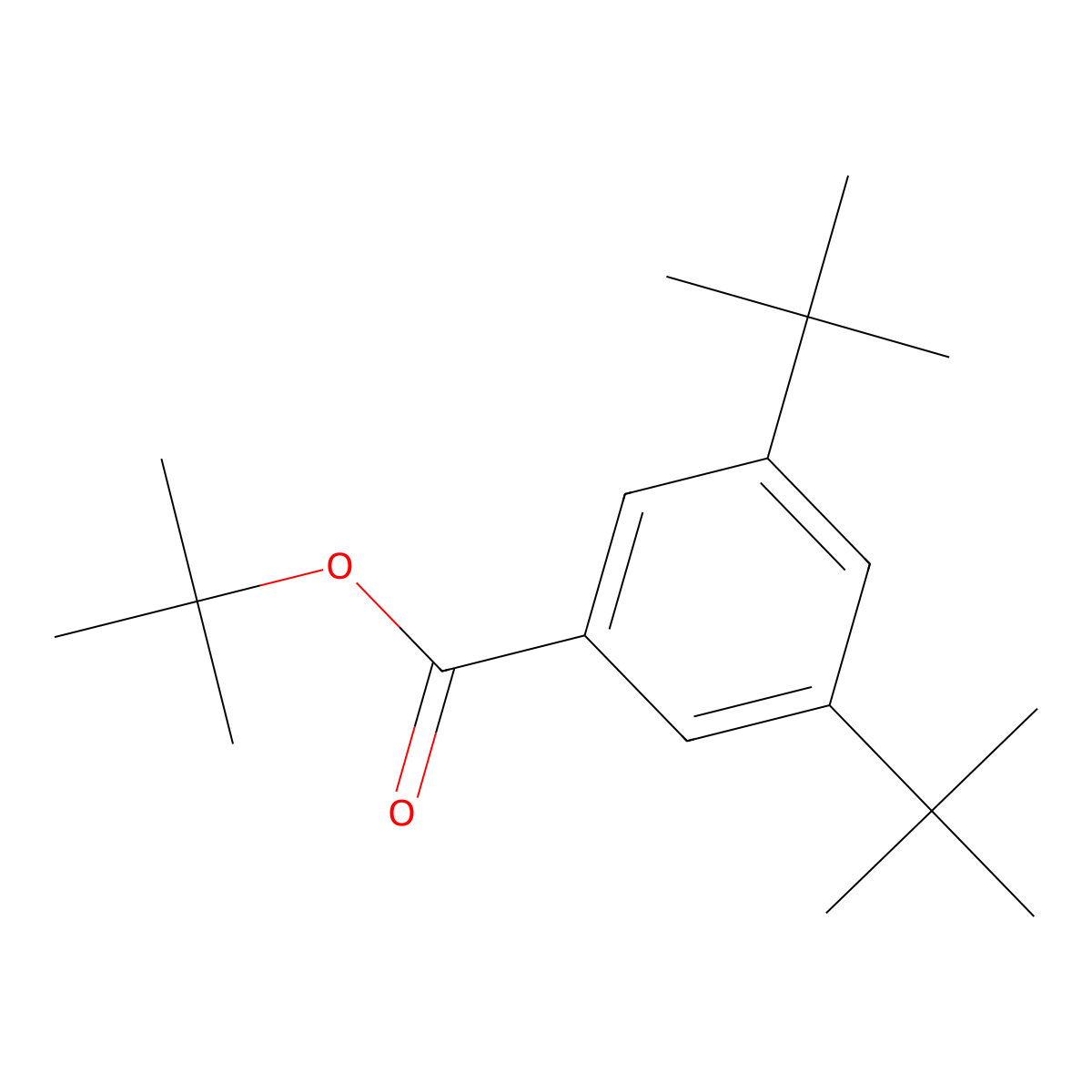 Tert-butyl 3,5-di-tert-butylbenzoate molecular structure, CAS 3009009-15-5