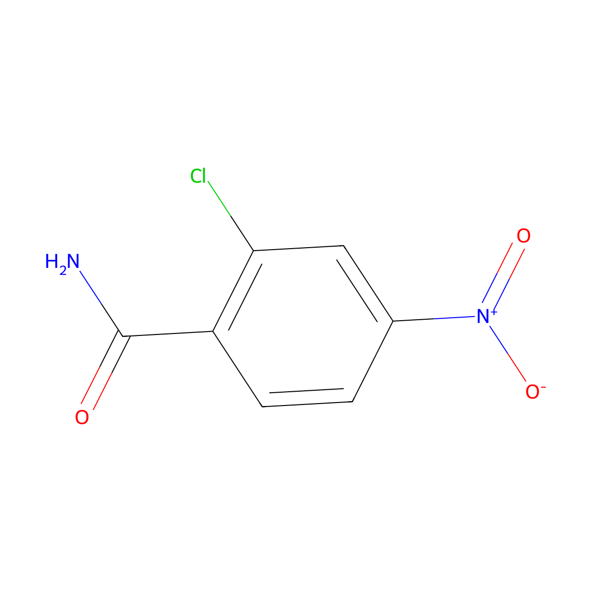 Aklomide molecular structure, CAS 3011-89-0