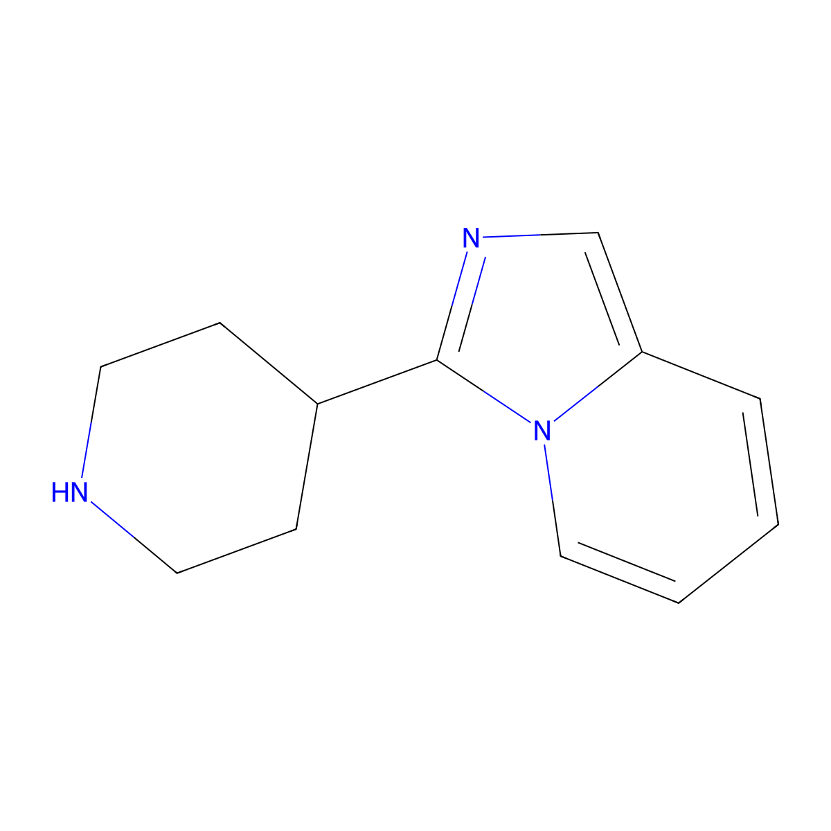 3-(Piperidin-4-yl)imidazo[1,5-a]pyridine molecular structure, CAS 301221-44-3