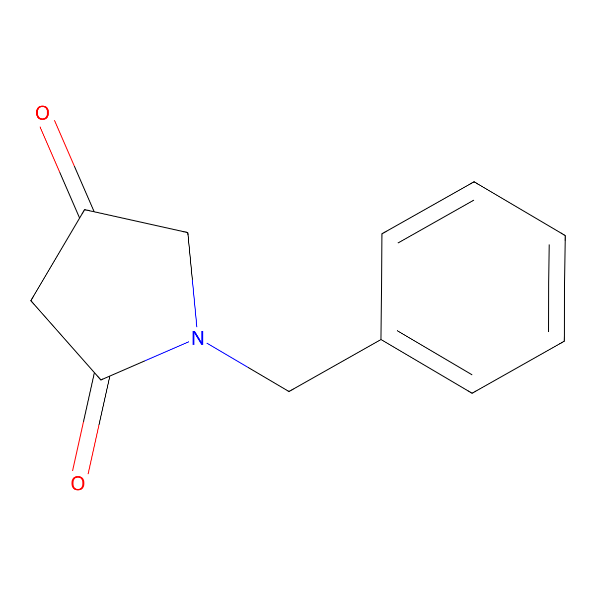 1-Benzylpyrrolidine-2,4-dione molecular structure, CAS 30125-76-9