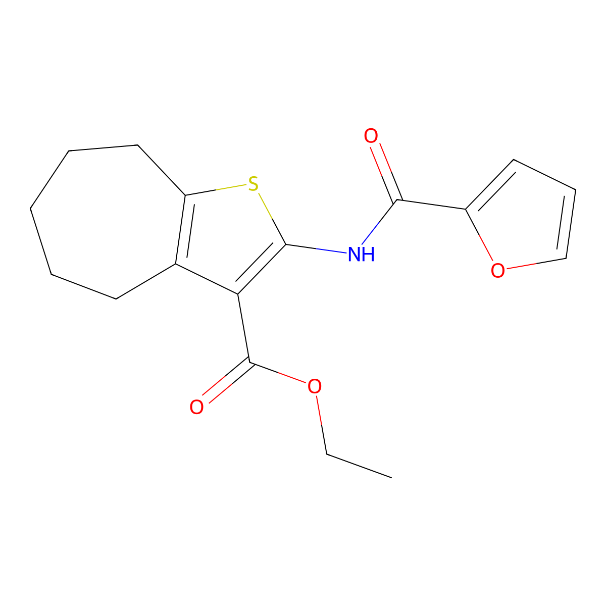 compound 1 (PMID: 20080612) molecular structure, CAS 301322-12-3
