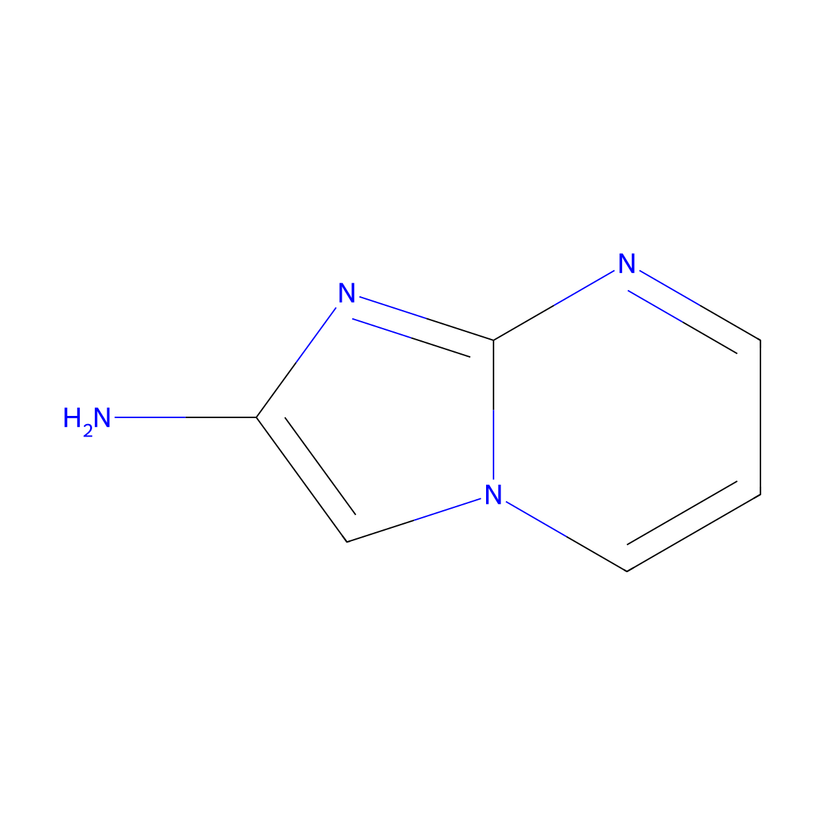 Imidazo[1,2-a]pyrimidin-2-amine molecular structure, CAS 301331-27-1