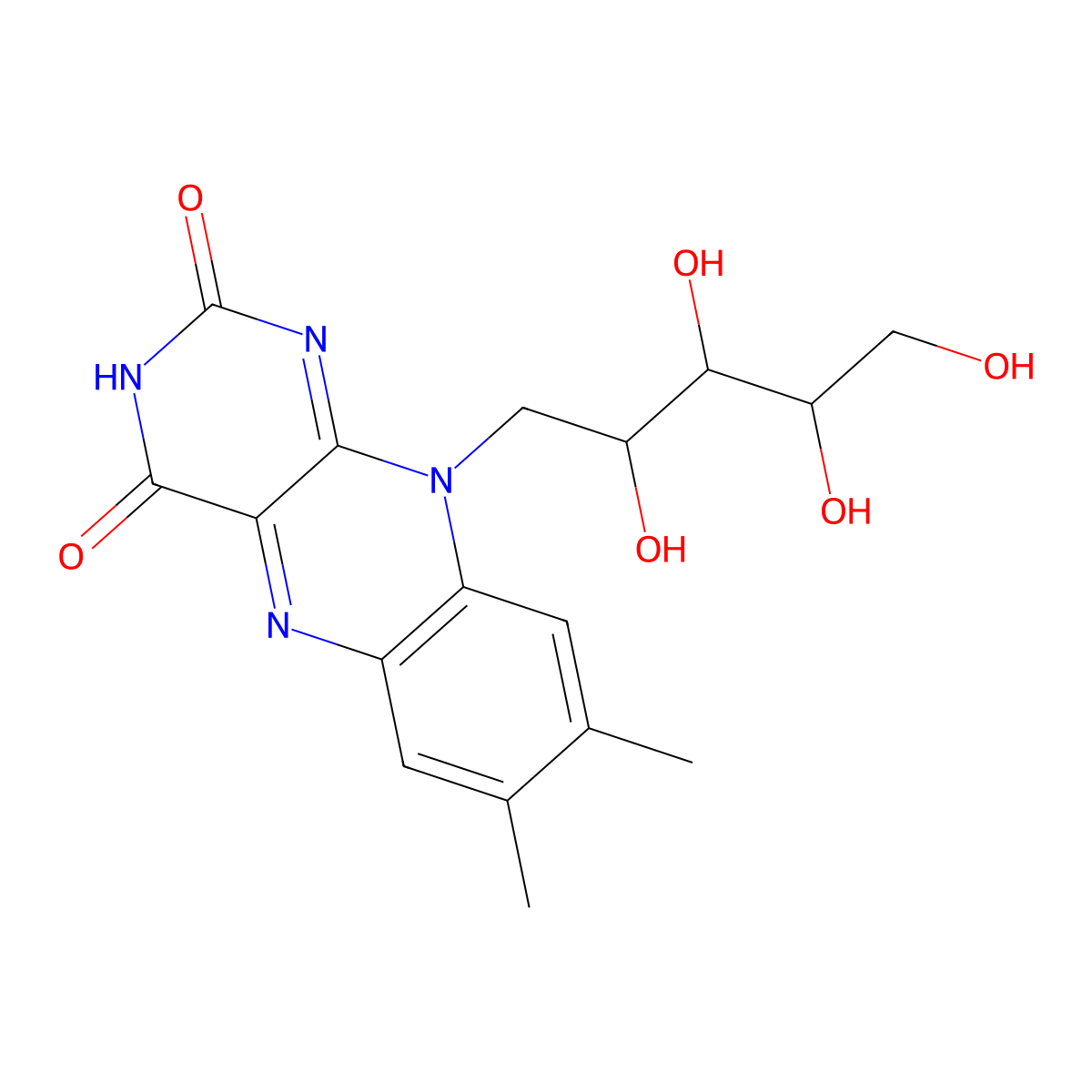 Hyflavin molecular structure, CAS 301335-02-4