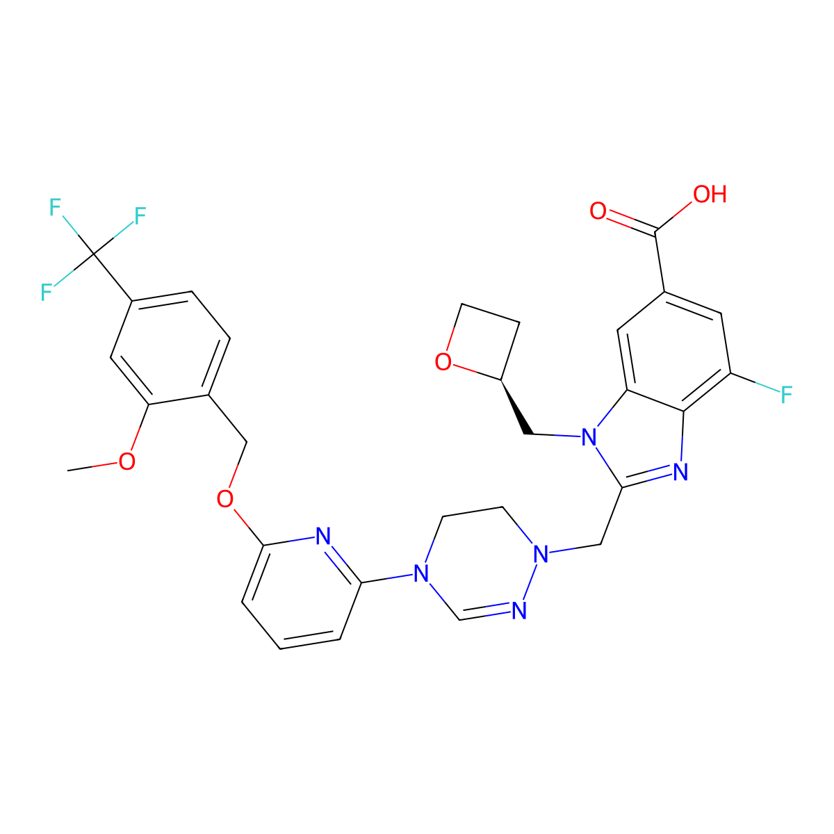 GLP-1 receptor agonist 10 molecular structure, CAS 3015555-46-8