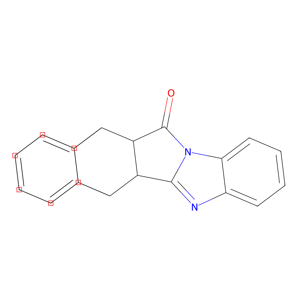 4,11-Diazaheptacyclo[12.6.6.0~2,13~.0~3,11~.0~5,10~.0~15,20~.0~21,26~]hexacosa-3,5,7,9,15,17,19,21,23,25-decaen-12-one molecular structure, CAS 301655-34-5