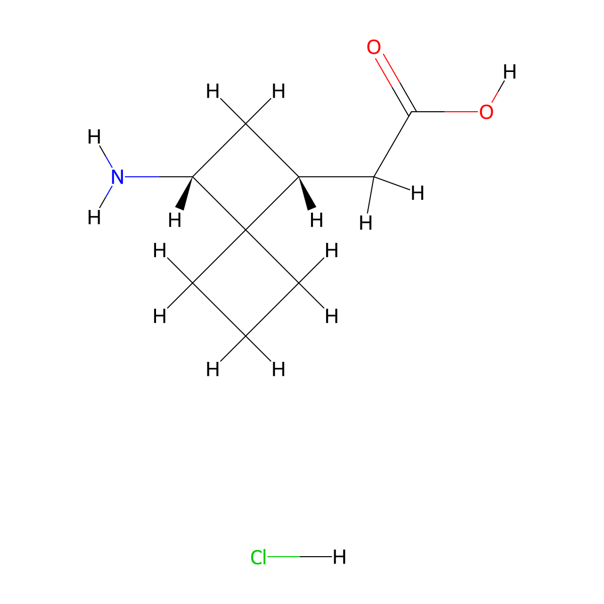 2-[(1R,3R)-3-Aminospiro[3.3]heptan-1-yl]acetic Acid Hydrochloride molecular structure, CAS 3017120-61-2