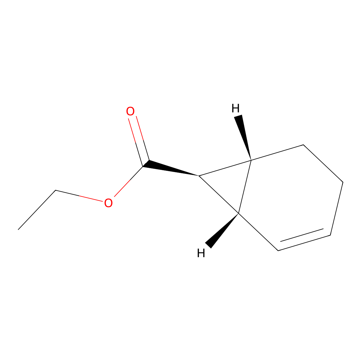 rac-ethyl (1S,6R,7S)-bicyclo[4.1.0]hept-2-ene-7-carboxylate molecular structure, CAS 3017120-87-2