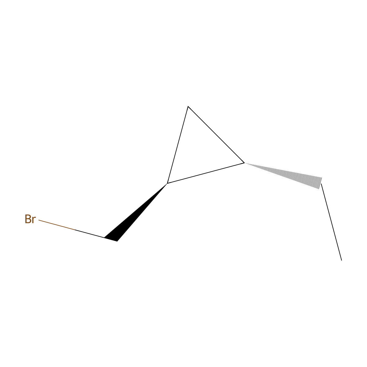 (1S,2S)-1-(bromomethyl)-2-ethylcyclopropane molecular structure, CAS 3017121-96-6