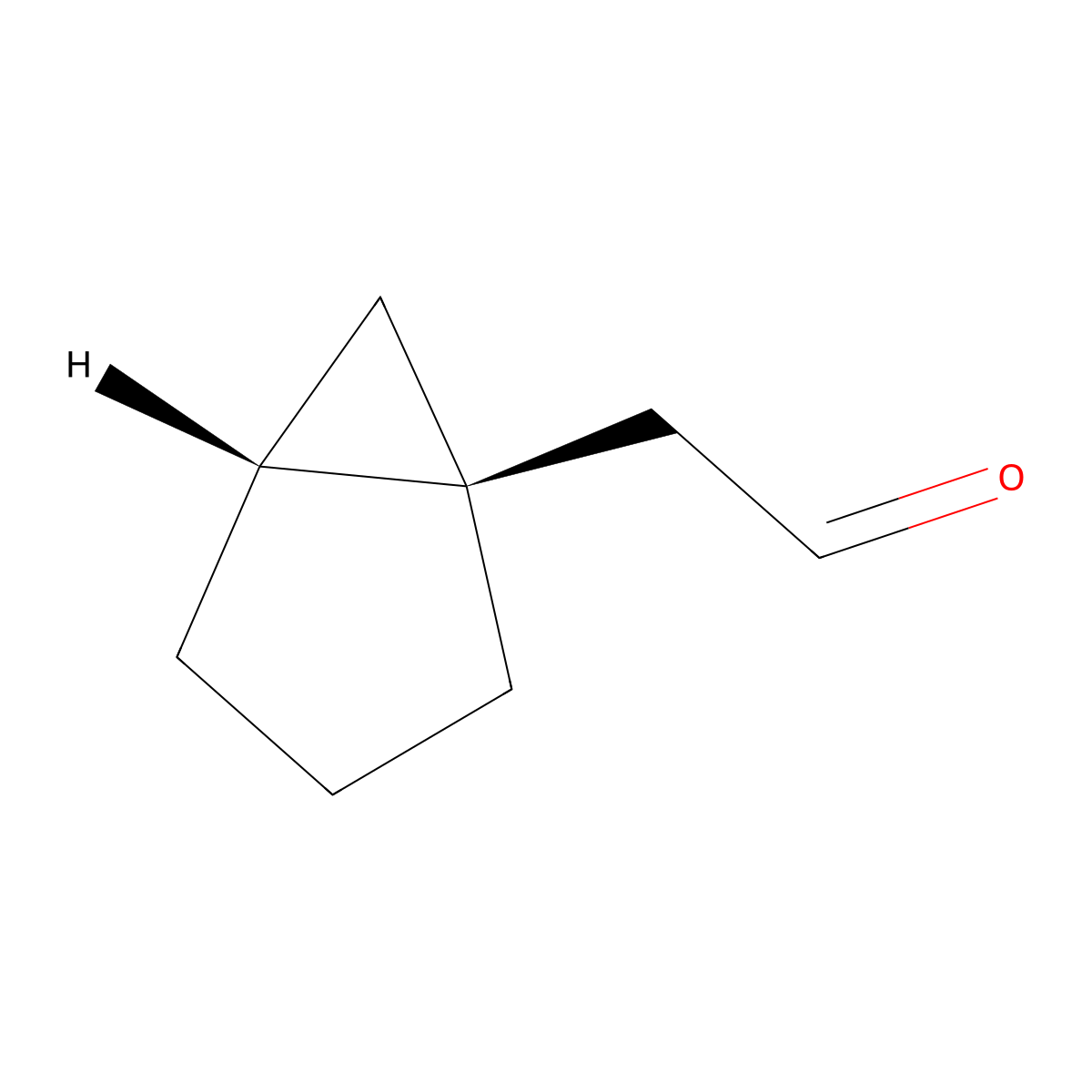 rac-2-[(1R,5S)-bicyclo[3.1.0]hexan-1-yl]acetaldehyde molecular structure, CAS 3017170-49-6
