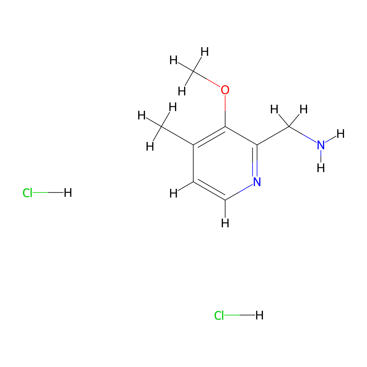 1-(3-Methoxy-4-methylpyridin-2-yl)methanamine dihydrochloride molecular structure, CAS 3017193-22-2