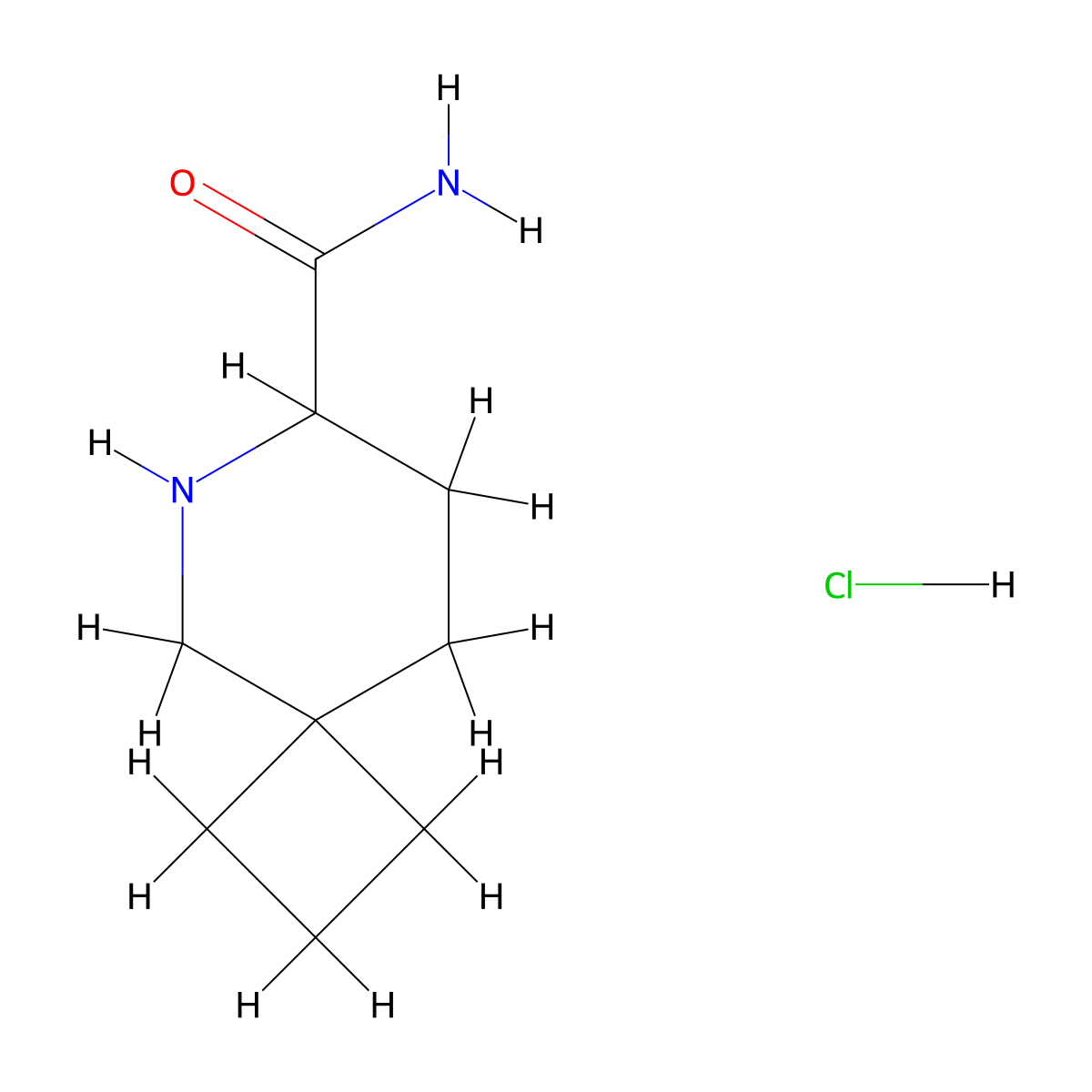 6-Azaspiro[3.5]nonane-7-carboxamide hydrochloride molecular structure, CAS 3017193-29-9