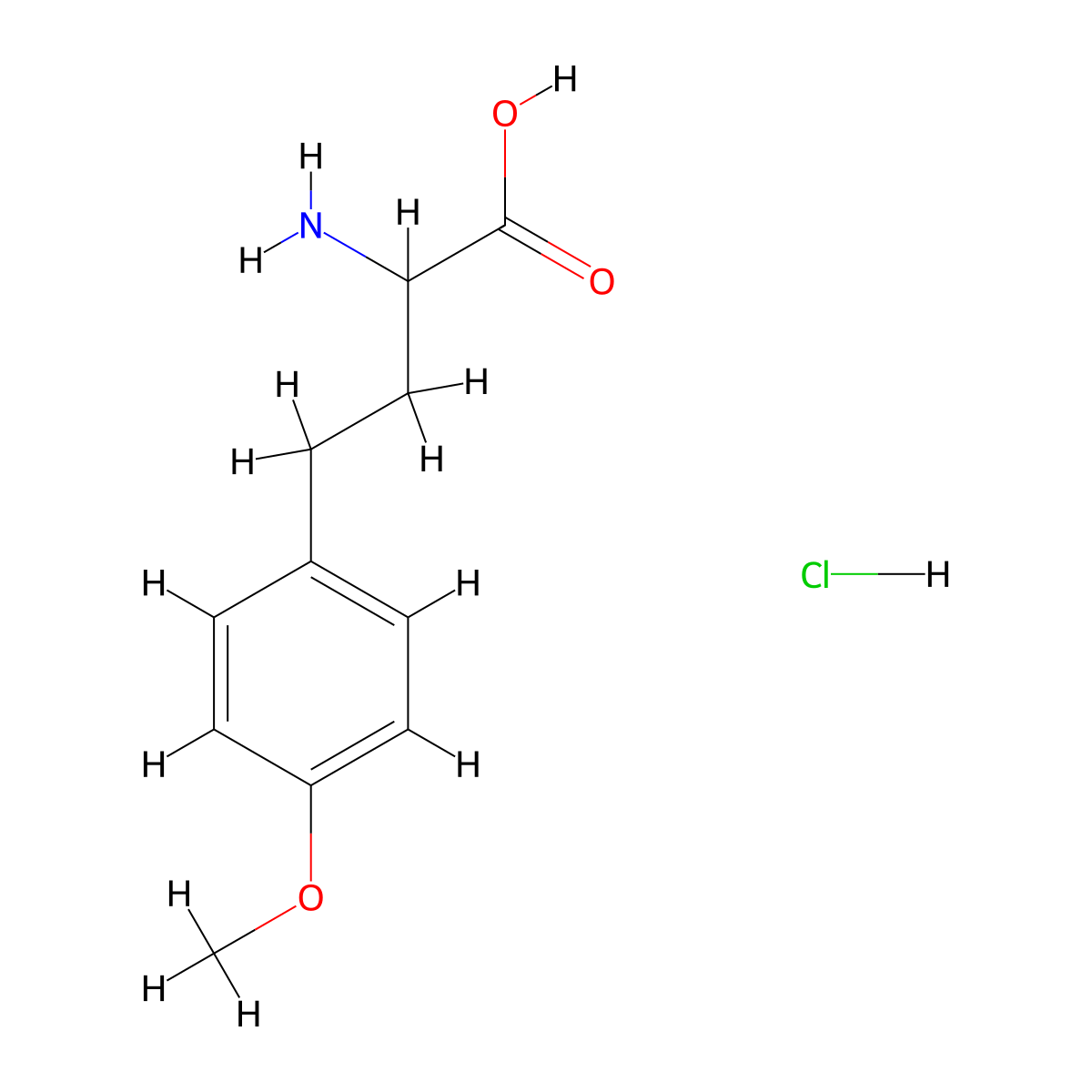 2-Amino-4-(4-methoxyphenyl)butanoic acid hydrochloride molecular structure, CAS 3017193-32-4