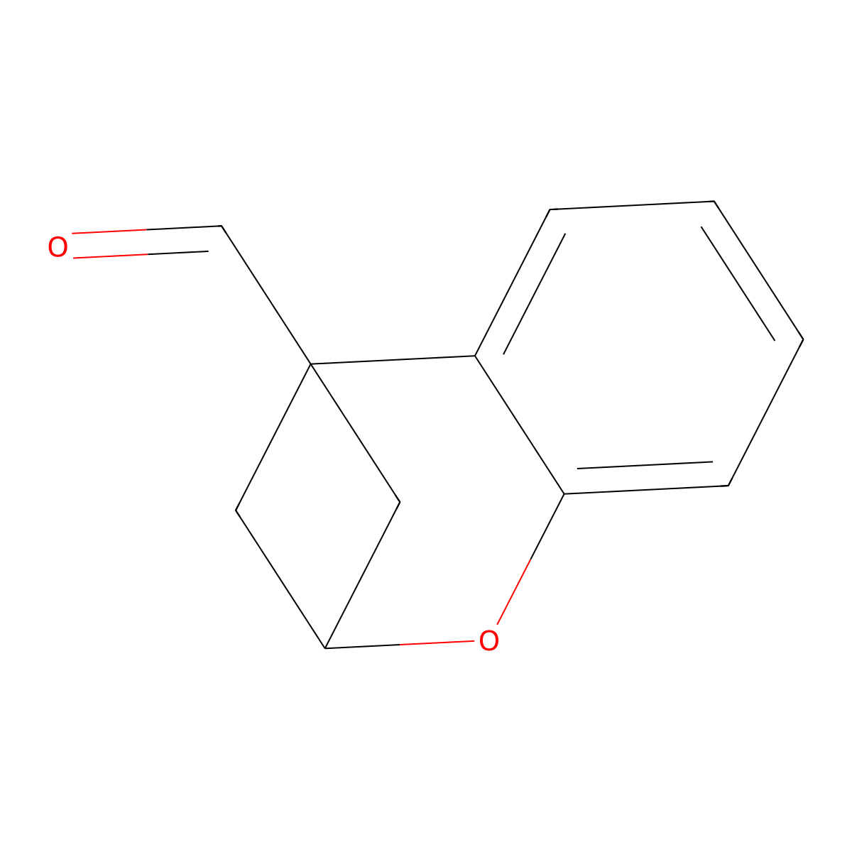 8-Oxatricyclo[7.1.1.0,2,7]undeca-2,4,6-triene-1-carbaldehyde molecular structure, CAS 3017193-93-7