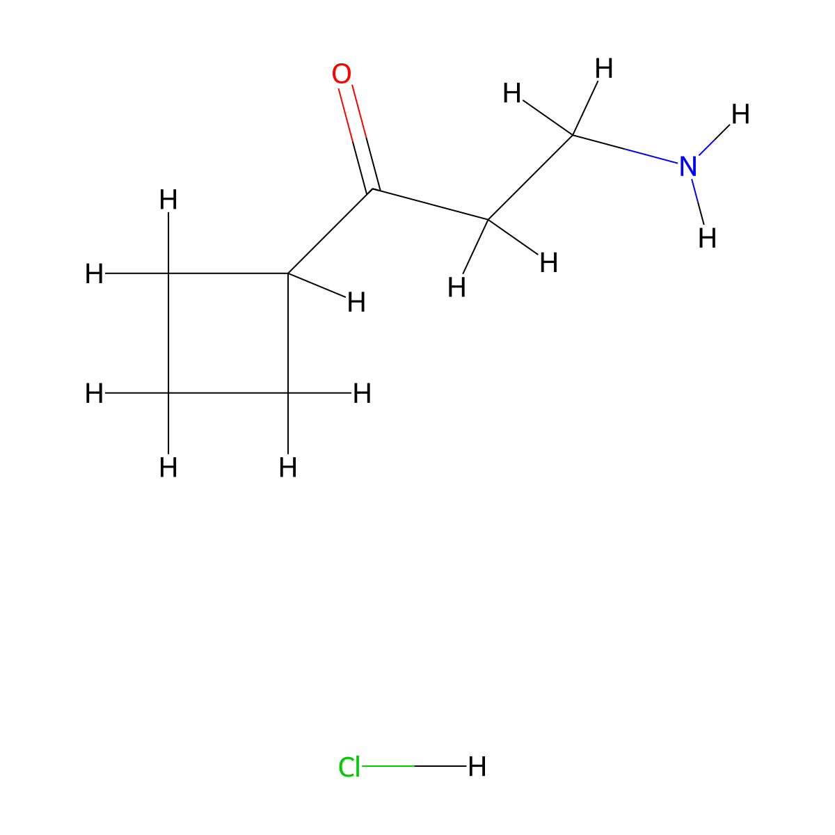3-Amino-1-cyclobutylpropan-1-one hydrochloride molecular structure, CAS 3017194-27-0