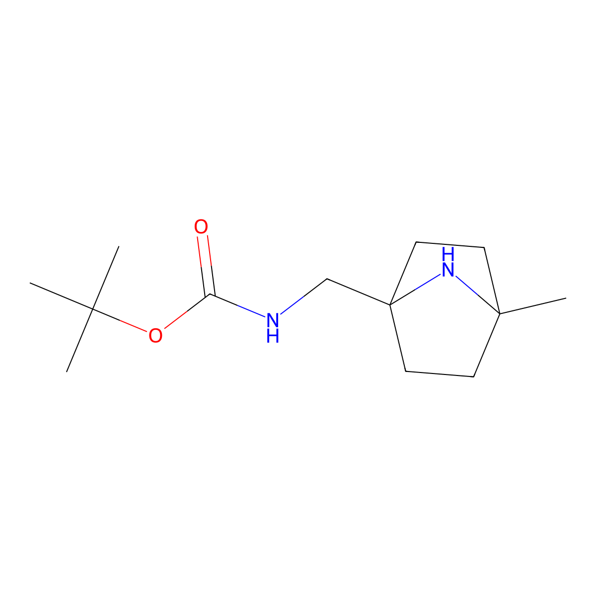 tert-butyl N-({4-methyl-7-azabicyclo[2.2.1]heptan-1-yl}methyl)carbamate molecular structure, CAS 3017211-14-9